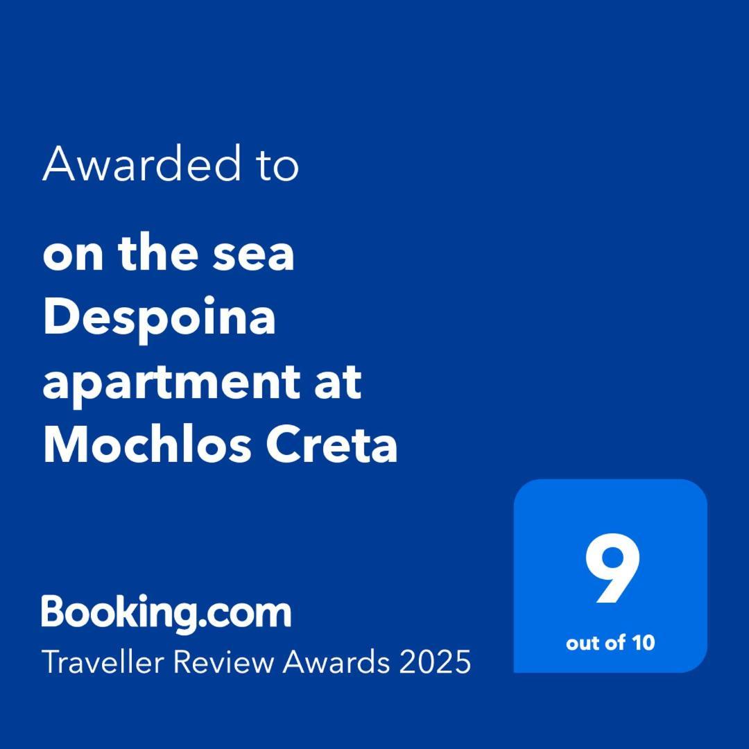On The Sea Despoina Apartment At Mochlos Creta Extérieur photo
